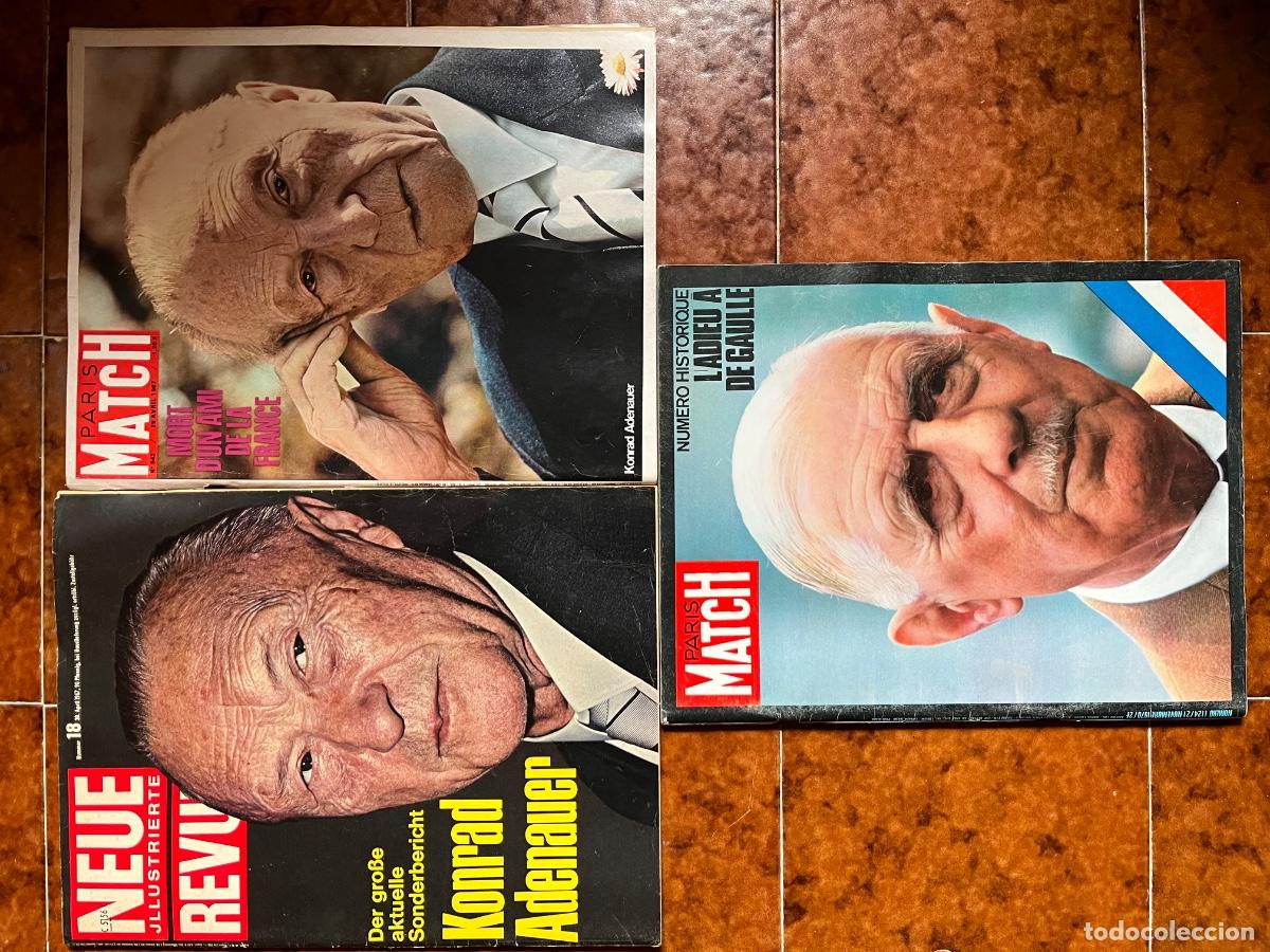 Collection Magazines and Newspapers: Adenauer; De Gaulle: 3 revistas contempor&aacute;neas
