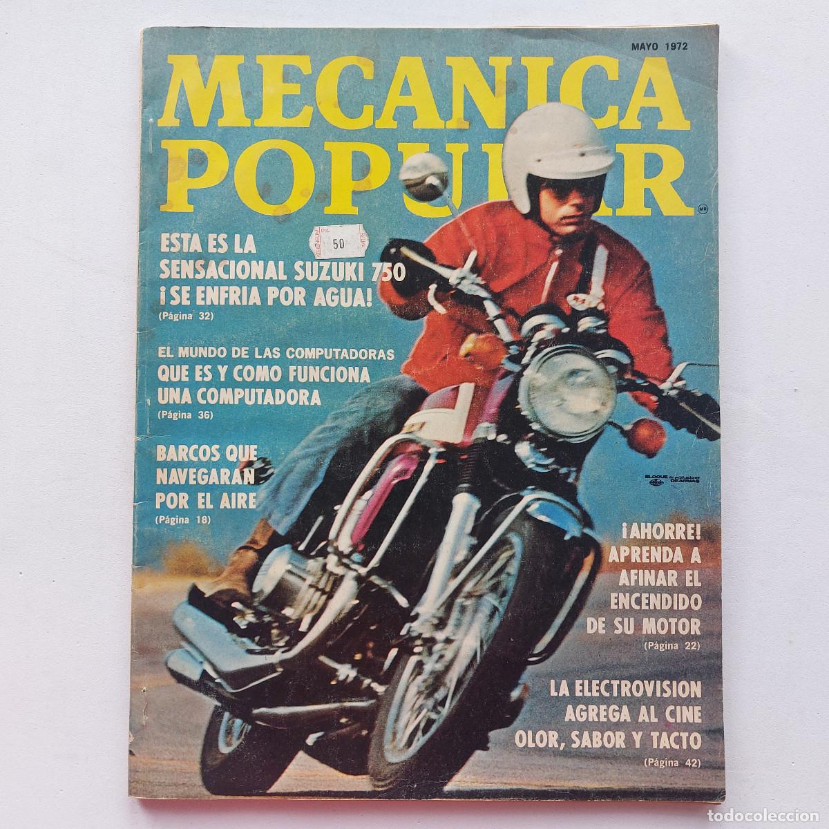 Coleccionismo de Revistas y Peri&oacute;dicos: MEC&Aacute;NICA POPULAR MAYO 1972