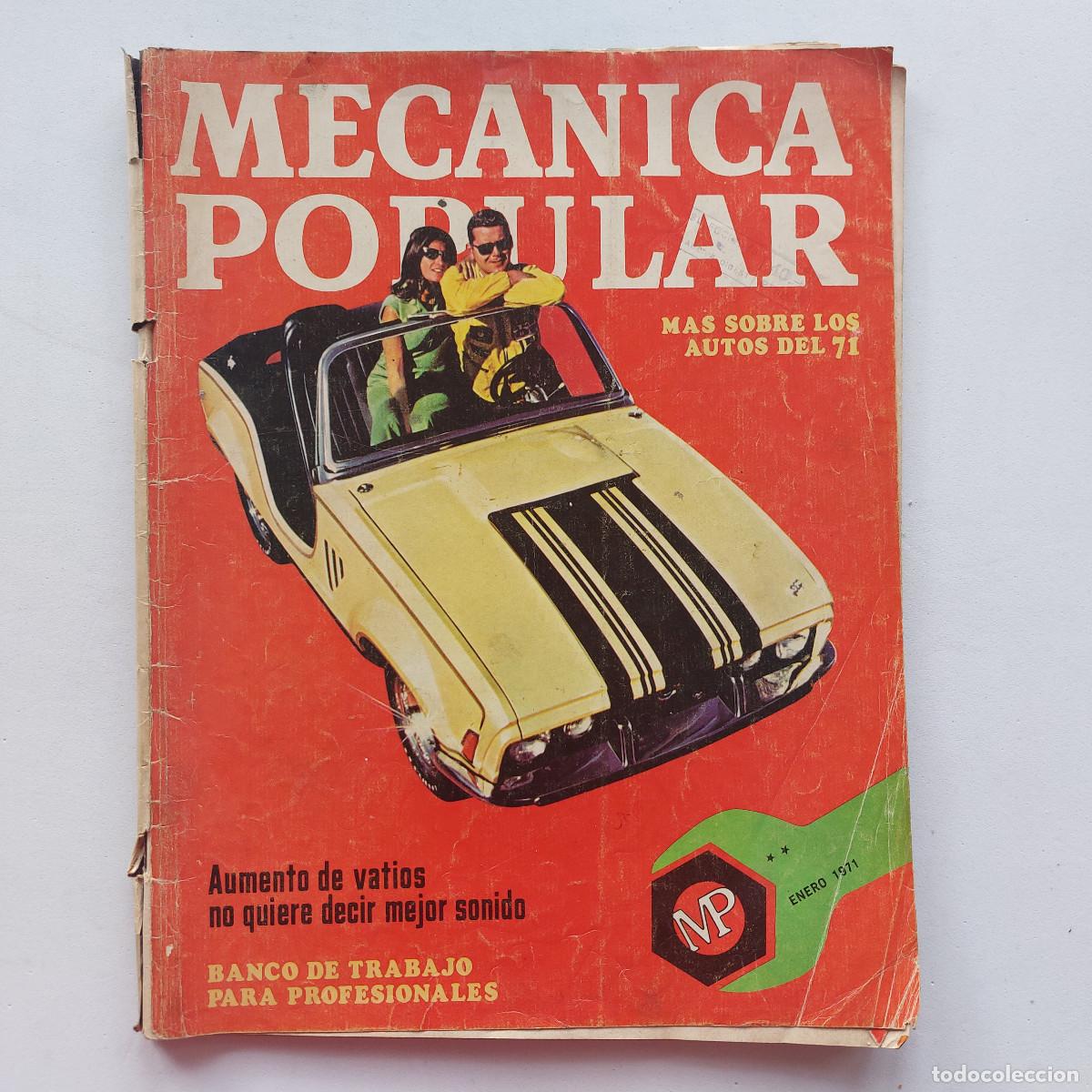 Coleccionismo de Revistas y Peri&oacute;dicos: MEC&Aacute;NICA POPULAR ENERO 1971