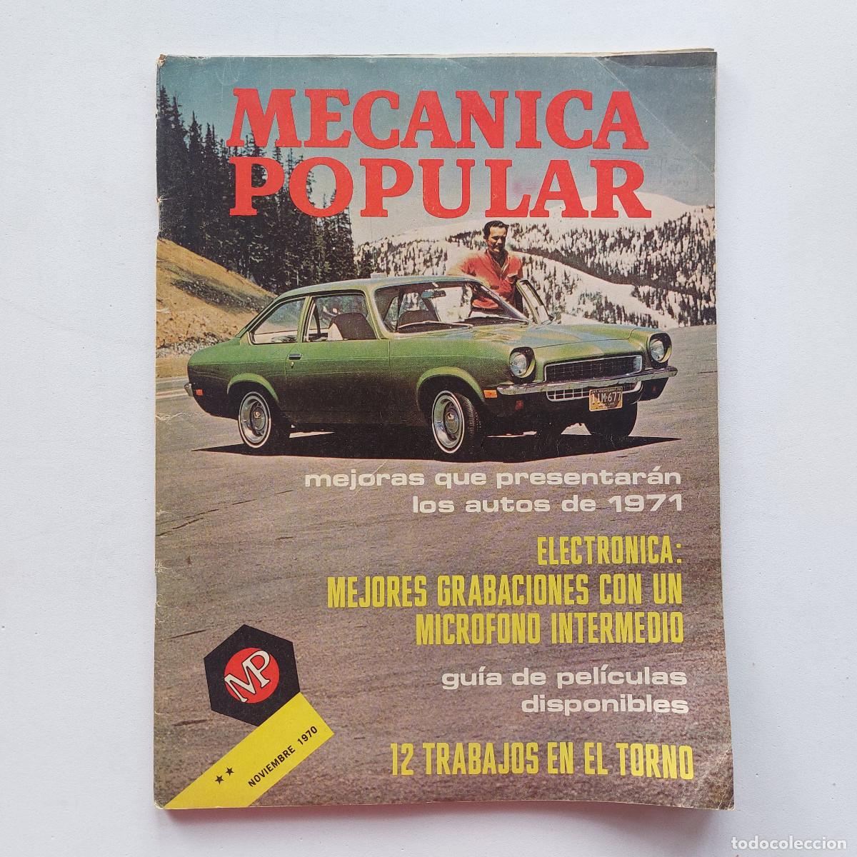 Coleccionismo de Revistas y Peri&oacute;dicos: MEC&Aacute;NICA POPULAR NOVIEMBRE 1970