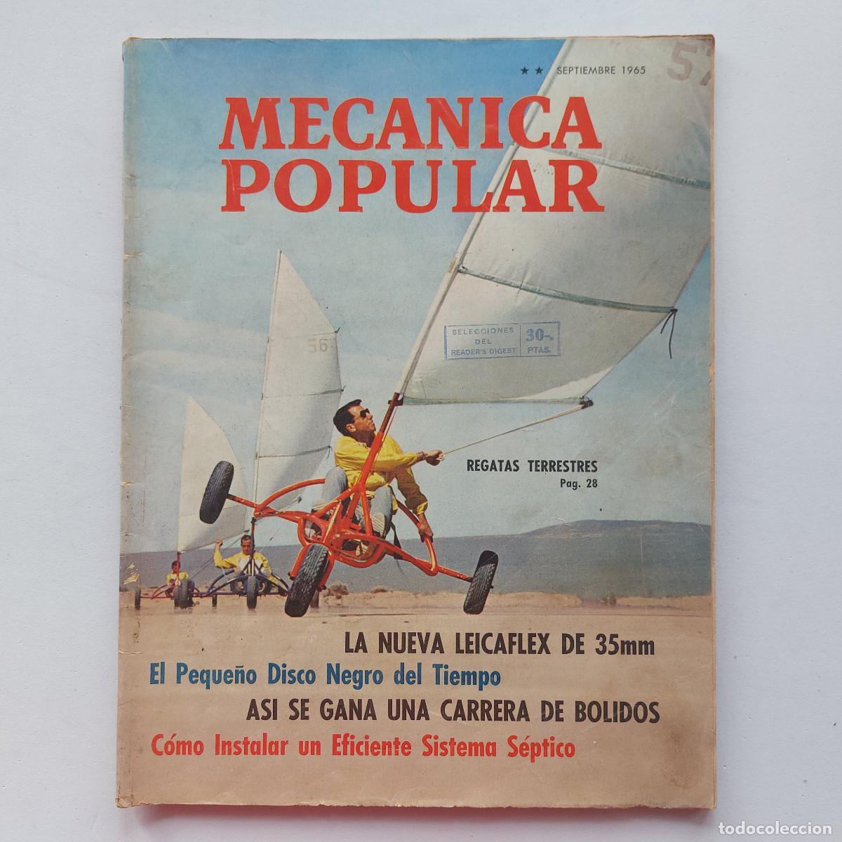 Coleccionismo de Revistas y Peri&oacute;dicos: MEC&Aacute;NICA POPULAR SEPTIEMBRE 1965