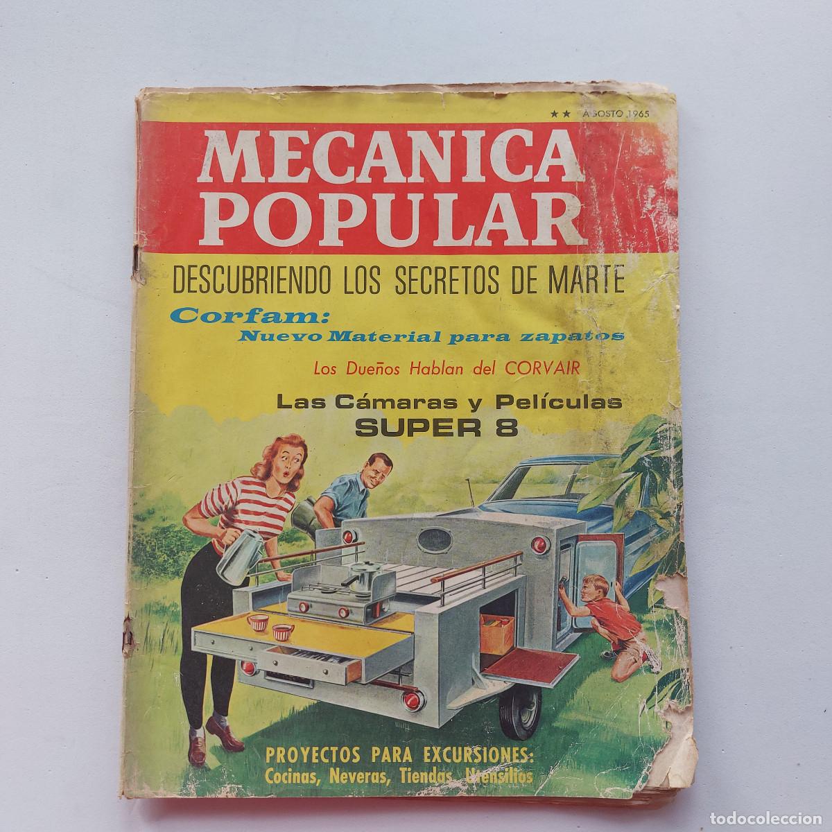 Coleccionismo de Revistas y Peri&oacute;dicos: MEC&Aacute;NICA POPULAR AGOSTO 1965