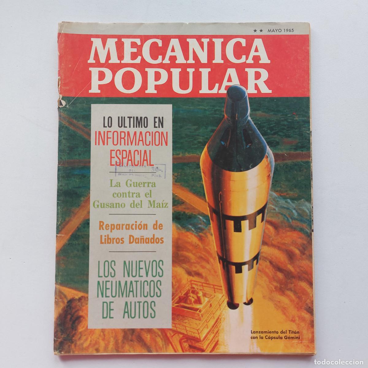 Coleccionismo de Revistas y Peri&oacute;dicos: MEC&Aacute;NICA POPULAR MAYO 1965