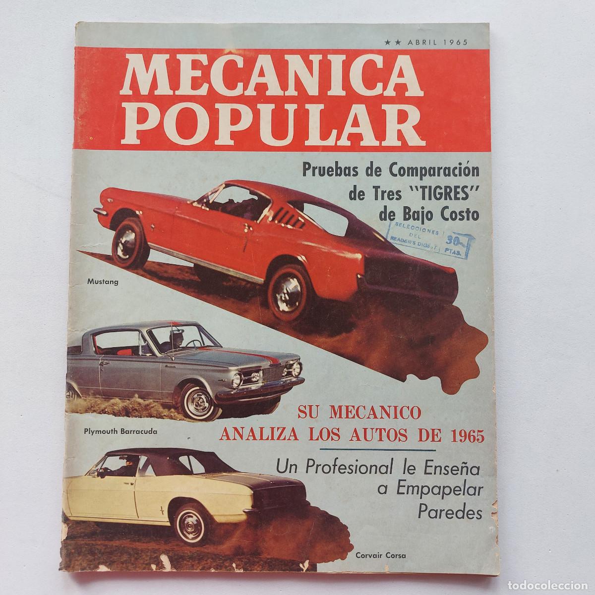 Coleccionismo de Revistas y Peri&oacute;dicos: MEC&Aacute;NICA POPULAR ABRIL 1965