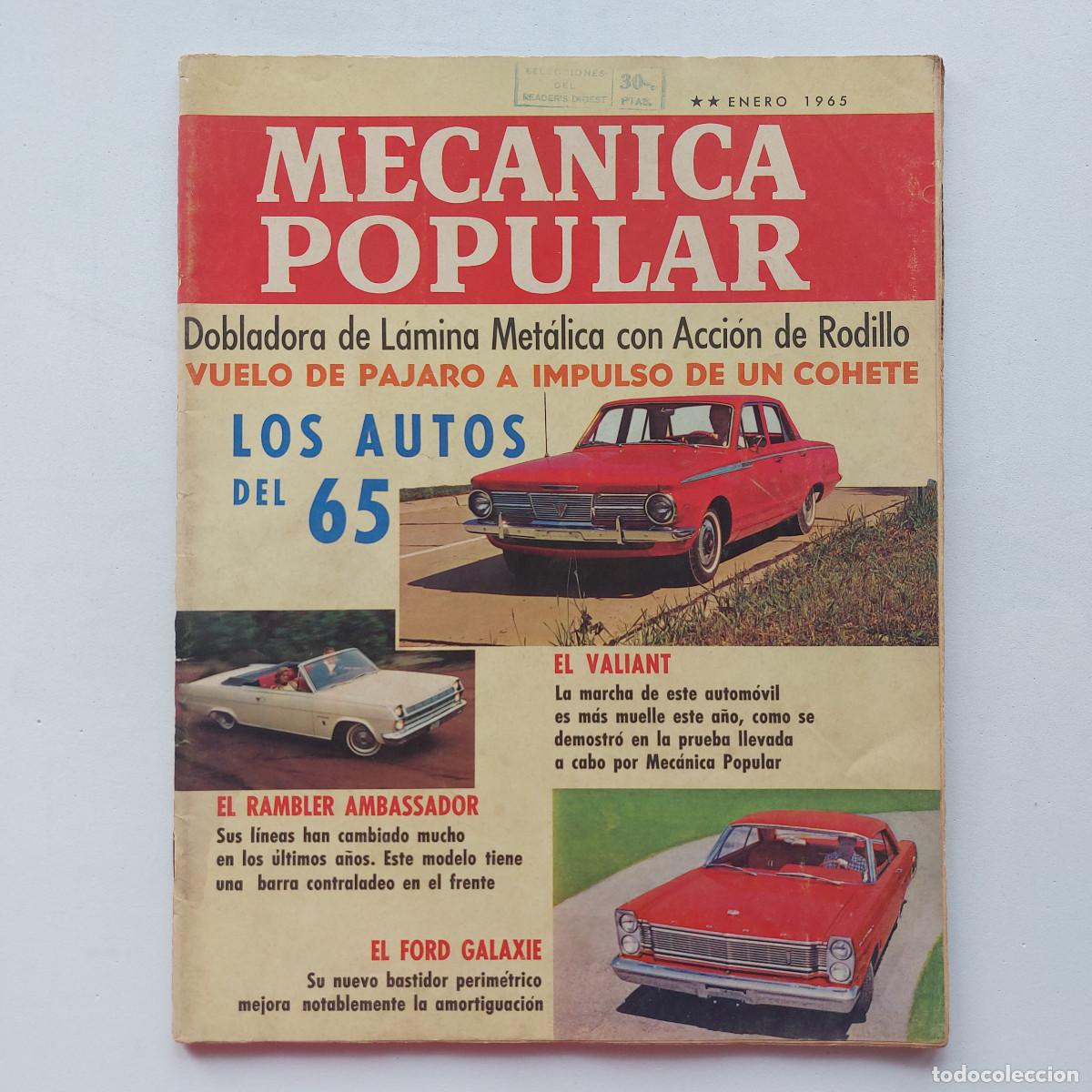 Coleccionismo de Revistas y Peri&oacute;dicos: MEC&Aacute;NICA POPULAR ENERO 1965