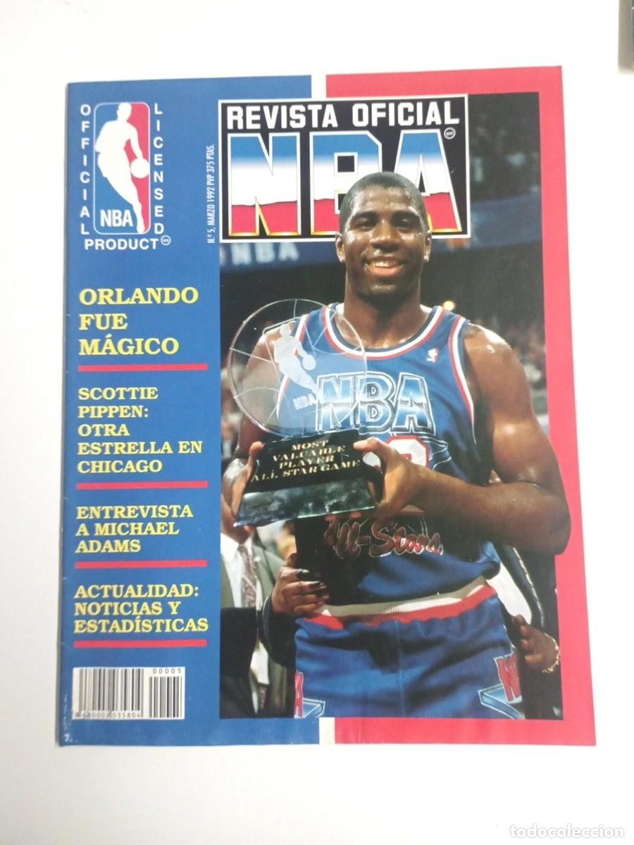 Coleccionismo de Revistas y Peri&oacute;dicos: Revista Oficial NBA N5 1992