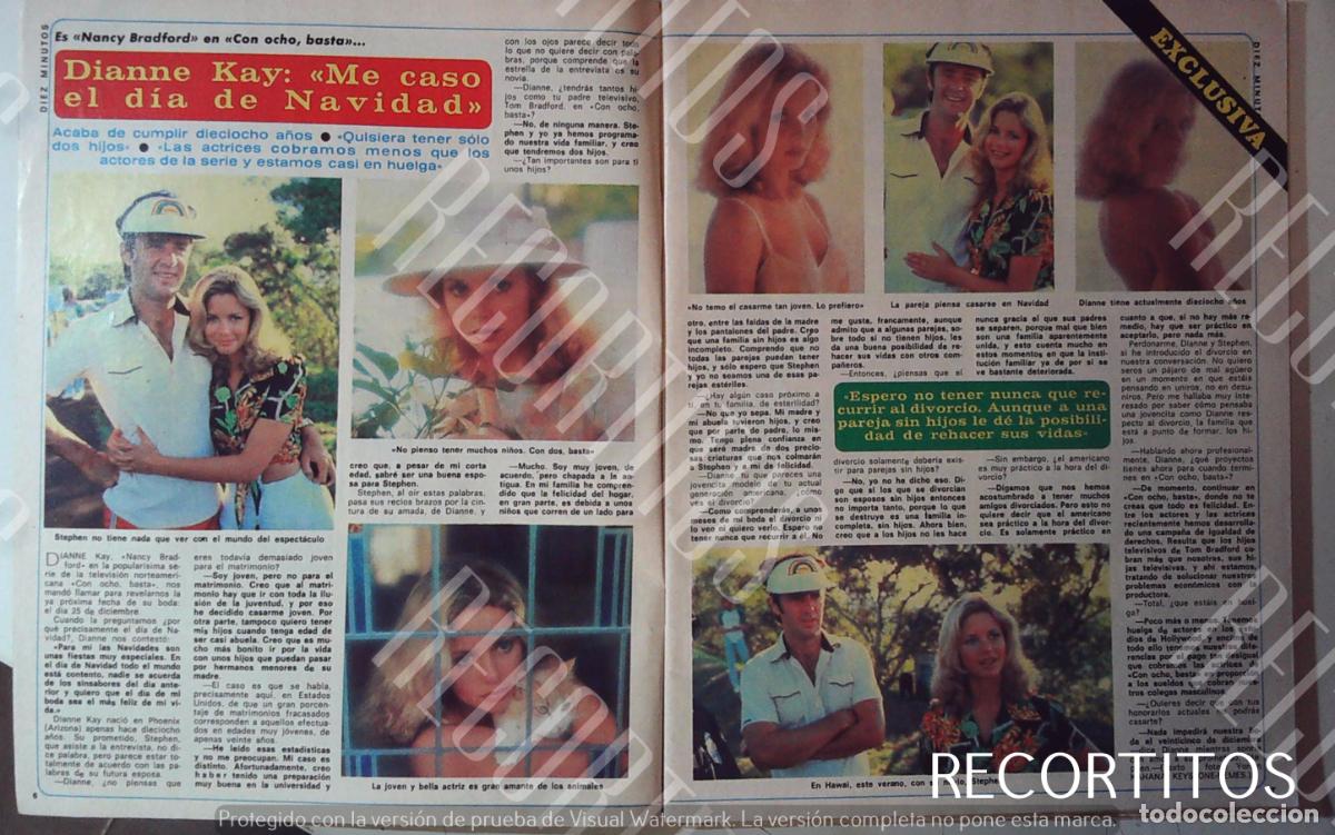 Colecionismo de Revistas e Jornais: DIANNE KAY CON OCHO BASTA NANCY BRADFORD CARLOS DE INGLATERRA