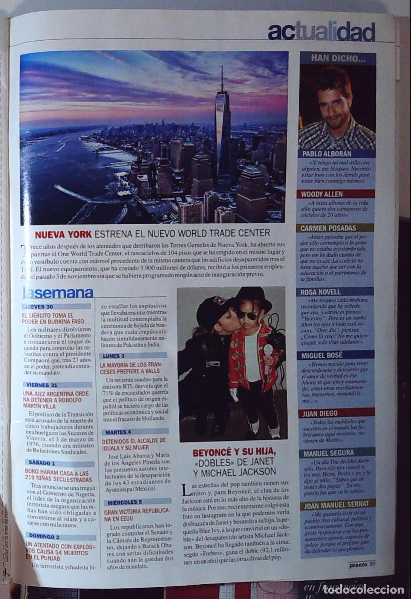 Coleccionismo de Revistas y Peri&oacute;dicos: recorte pablo alboran BEYONCE