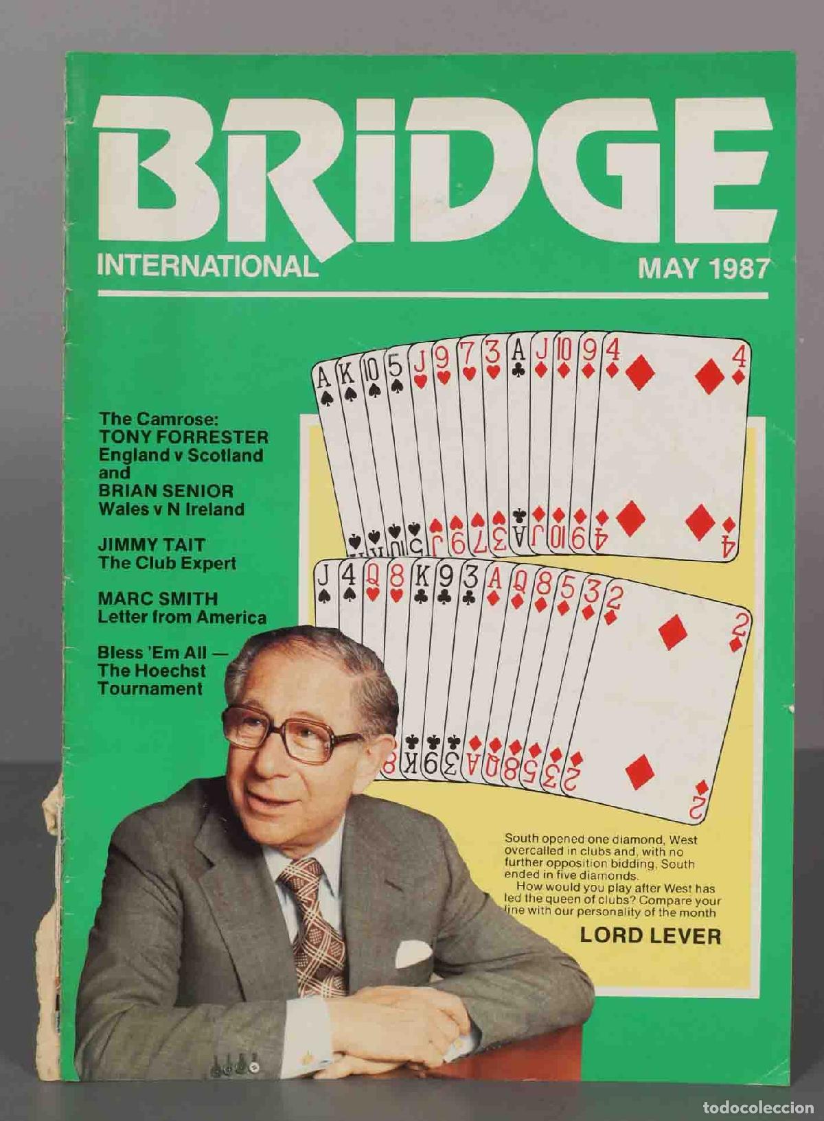 Collectionnisme de Revues et Journaux: BRIDGE INTERNATIONAL. MAY 1987.