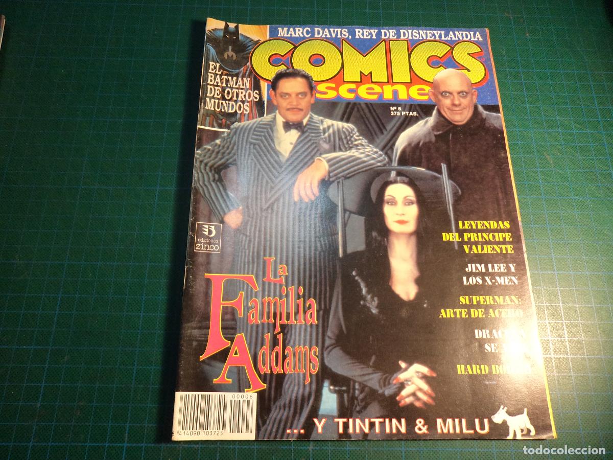 Coleccionismo de revistas y peri&oacute;dicos: Comics Scene. N&ordm; 6. Zinco. (Ref. 4-B) - Foto 1