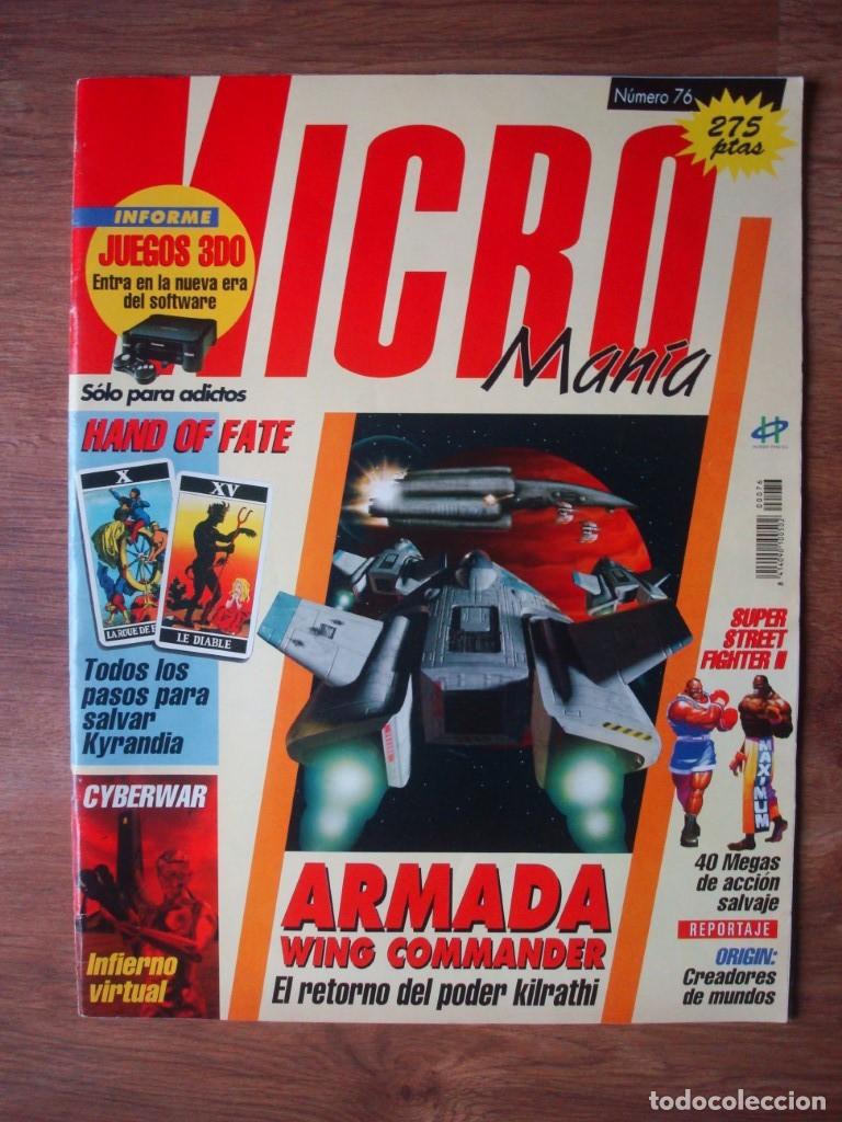 Coleccionismo de Revistas y Peri&oacute;dicos: Microman&iacute;a n&ordm; 76 (Micro Man&iacute;a segunda &eacute;poca) S&oacute;lo para adictos