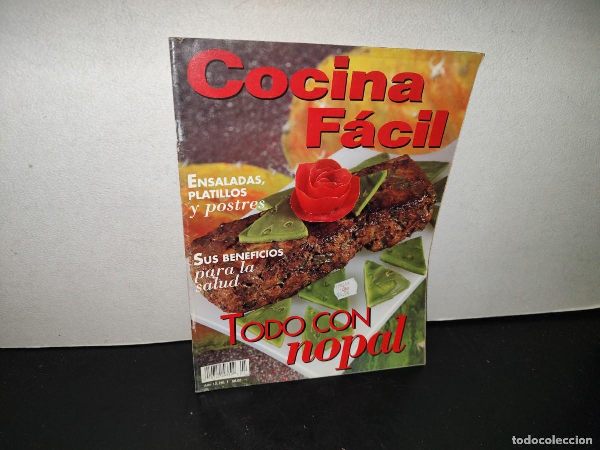 Collection Magazines and Newspapers: 205- Cocina F&aacute;cil. Todo Con Nopal. A&ntilde;o 12, No. 1 - 1997