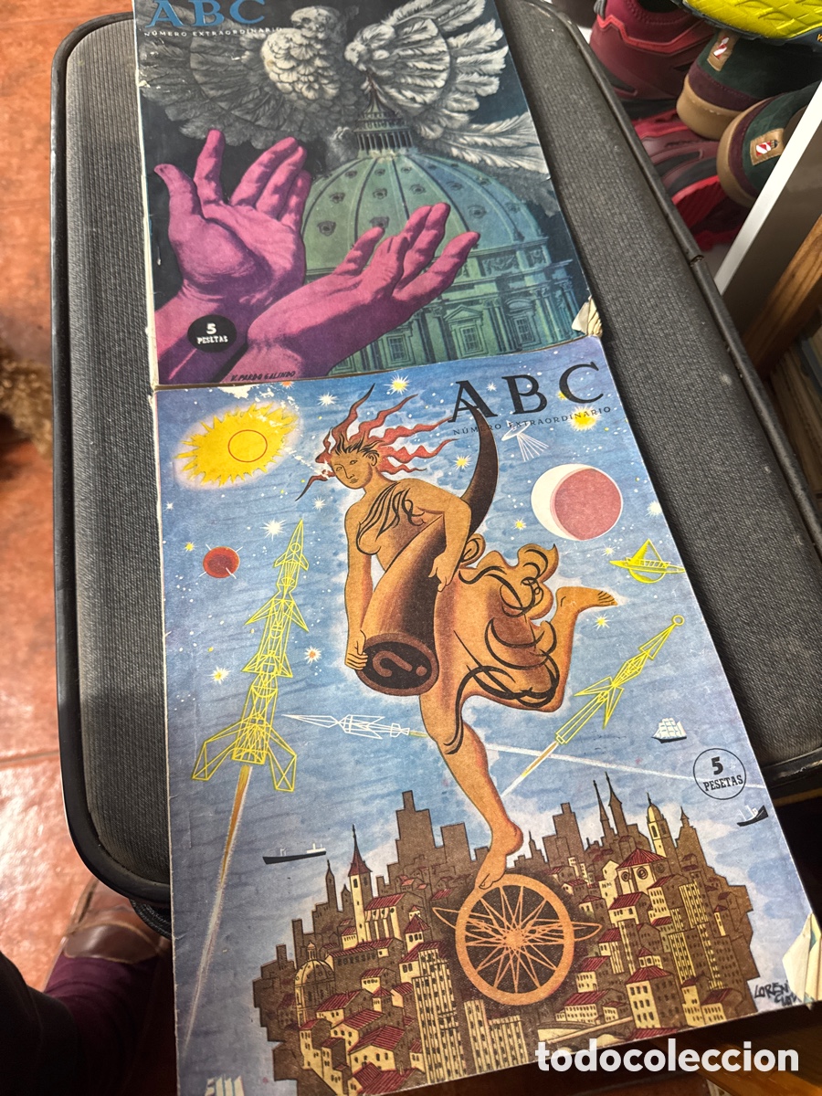 Coleccionismo de Revistas y Peri&oacute;dicos: N&uacute;meros extraordinarios de ABC, 1958 y 59