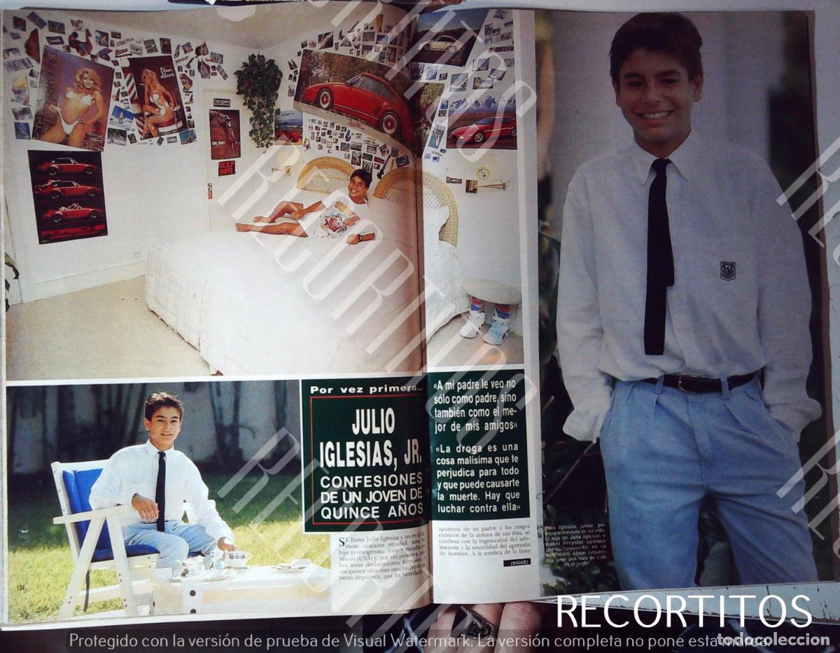 Coleccionismo de Revistas y Peri&oacute;dicos: JULIO JOSE IGLESIAS JUNIOR JR PREYSLER
