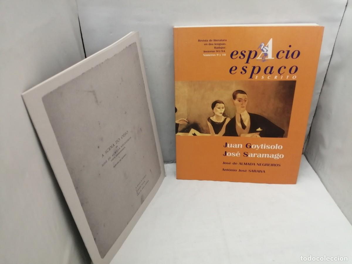 Collection Magazines and Newspapers: ESPACIO ESPA&Ccedil;O ESCRITO, No. 9 y 10, Invierno 93/94 (Con facs&iacute;mil de poema de J. Almada Negreiros)