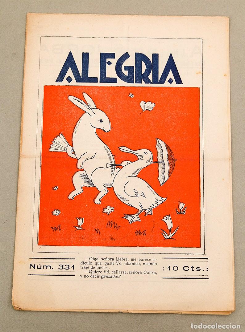 Coleccionismo de Revistas y Peri&oacute;dicos: ALEGRIA - 1931 - NUM. 331