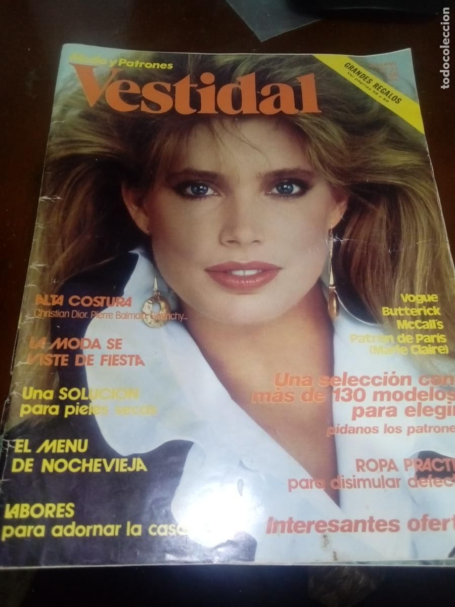 Coleccionismo de Revistas y Peri&oacute;dicos: Vestidal-Moda y Patrones-Invierno-N&ordm;22- 1982