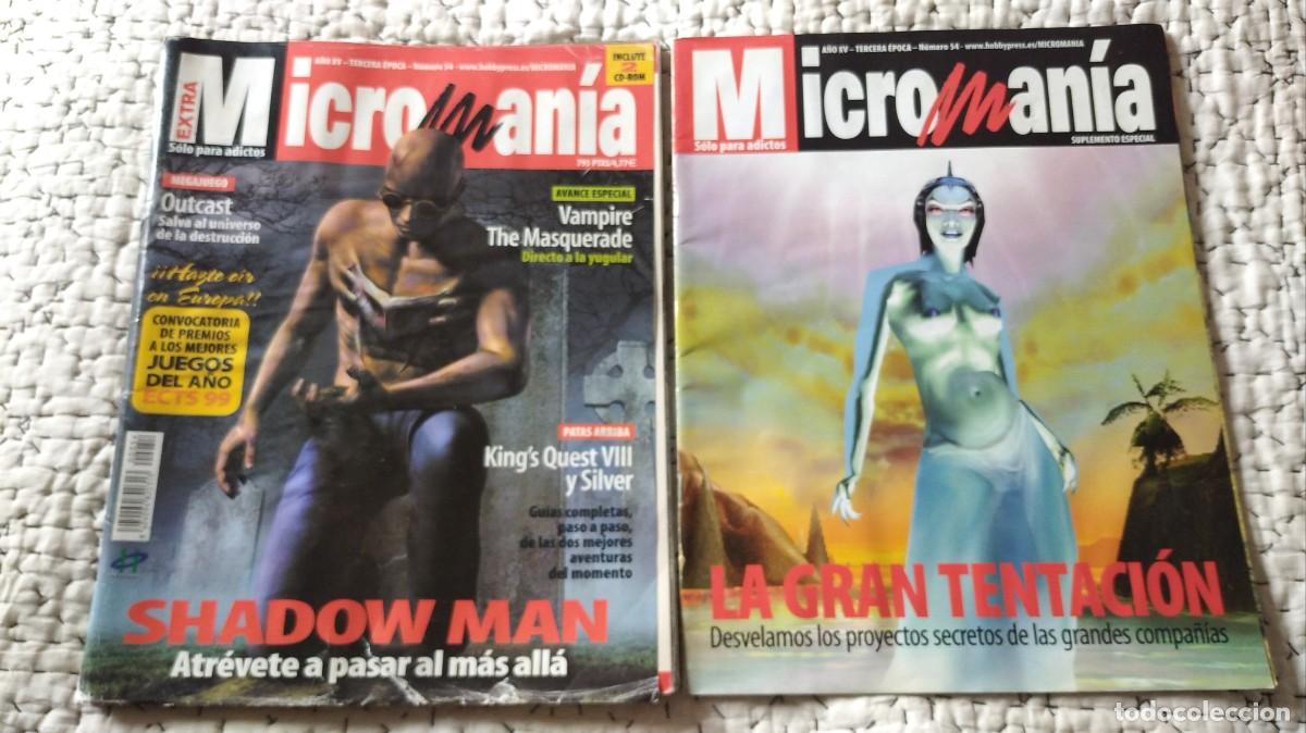 Coleccionismo de Revistas y Peri&oacute;dicos: Revista y suplemento Micromania N&uacute;mero 54.