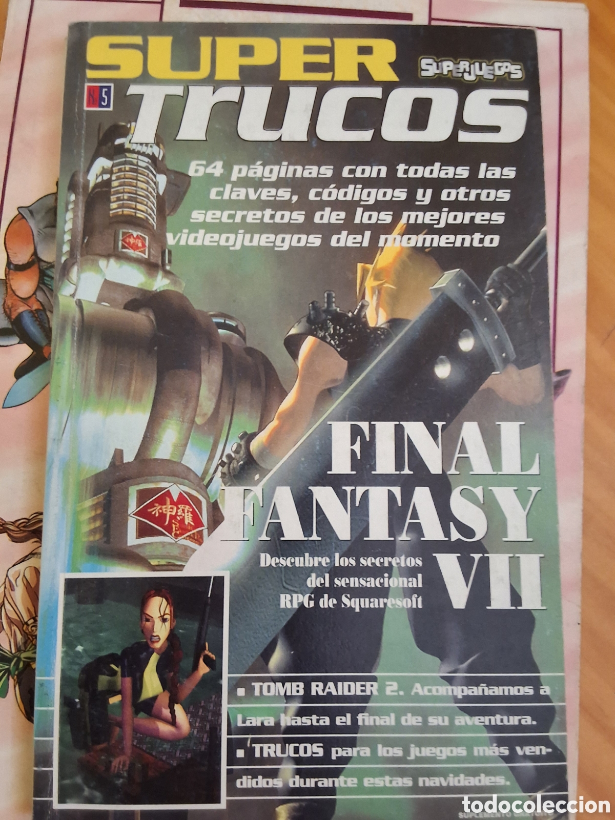 Colecionismo de Revistas e Jornais: Super trucos suplemento revista super juegos n&uacute;mero 5