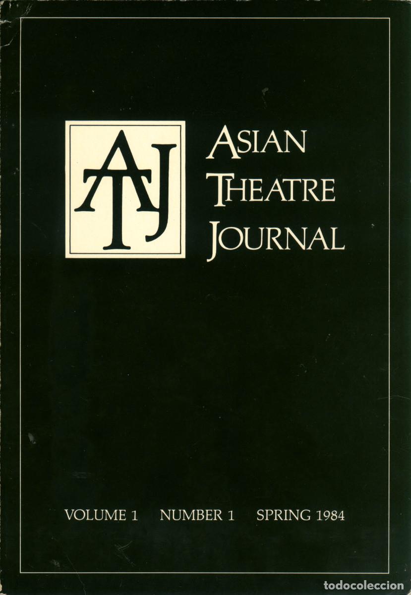 Coleccionismo de Revistas y Peri&oacute;dicos: 16 N&uacute;ms. Asian Theatre Journal Vols. 1-9 (1984-1992). Faltan vol. 5-2 y 9-2_University (Hawai)