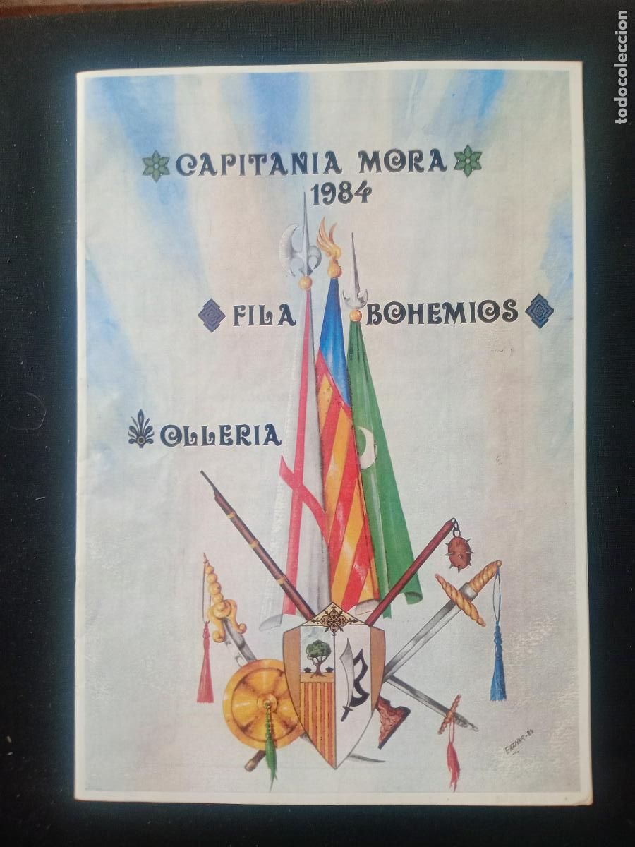 Sammeln von Zeitschriften und Zeitungen: MOROS Y CRISTIANOS. MOROS I CRISTIANS. FESTES PATRONALS D'INTERES TURISTIC L'OLLERIA, VALENCIA 1984