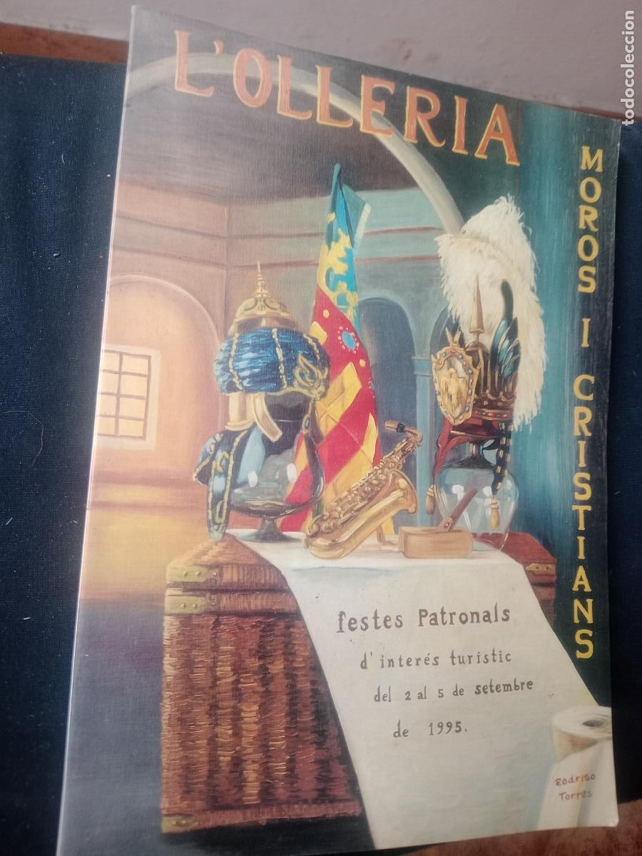 Collezionismo di Riviste e Giornali: MOROS Y CRISTIANOS. MOROS I CRISTIANS. FESTES PATRONALS D'INTERES TURISTIC L'OLLERIA, VALENCIA 1995