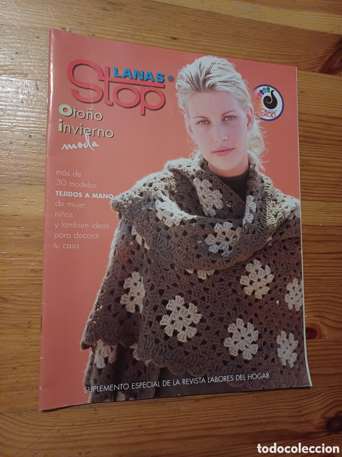 Coleccionismo de Revistas y Peri&oacute;dicos: Revista Lanas stop moda labores ganchillo crochet