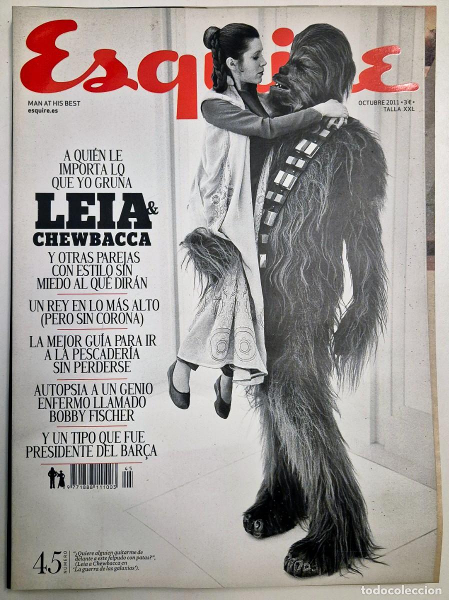 Coleccionismo de revistas y peri&oacute;dicos: Revista Esquire (edici&oacute;n espa&ntilde;ola) N&ordm; 45 - Octubre 2011. Talla XXL (gran formato) Star Wars