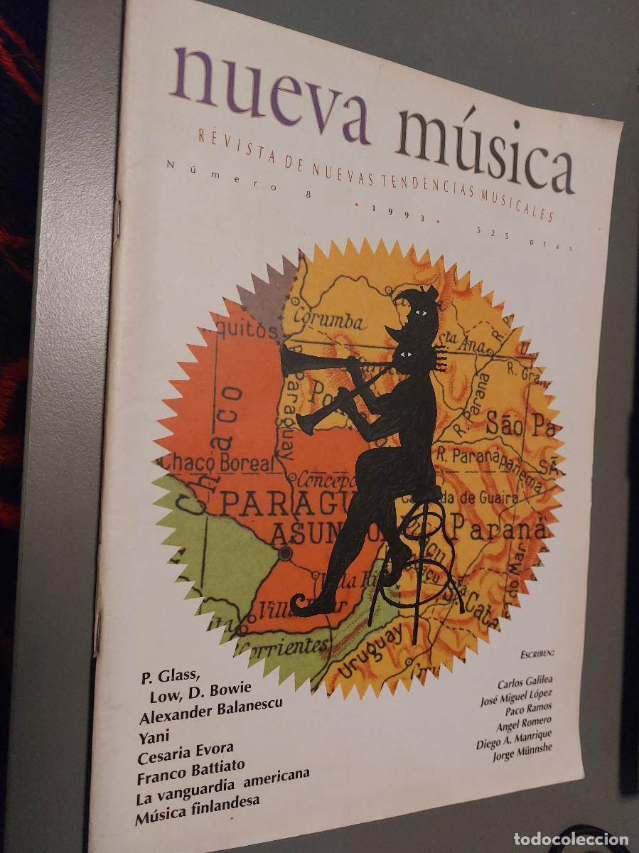 Sammeln von Zeitschriften und Zeitungen: 8 NUEVA M&Uacute;SICA. REVSITA DE NUEVAS TENDENCIAS MUSICALES. GRAPA. BUEN ESTADO. DIFICIL. E1 2