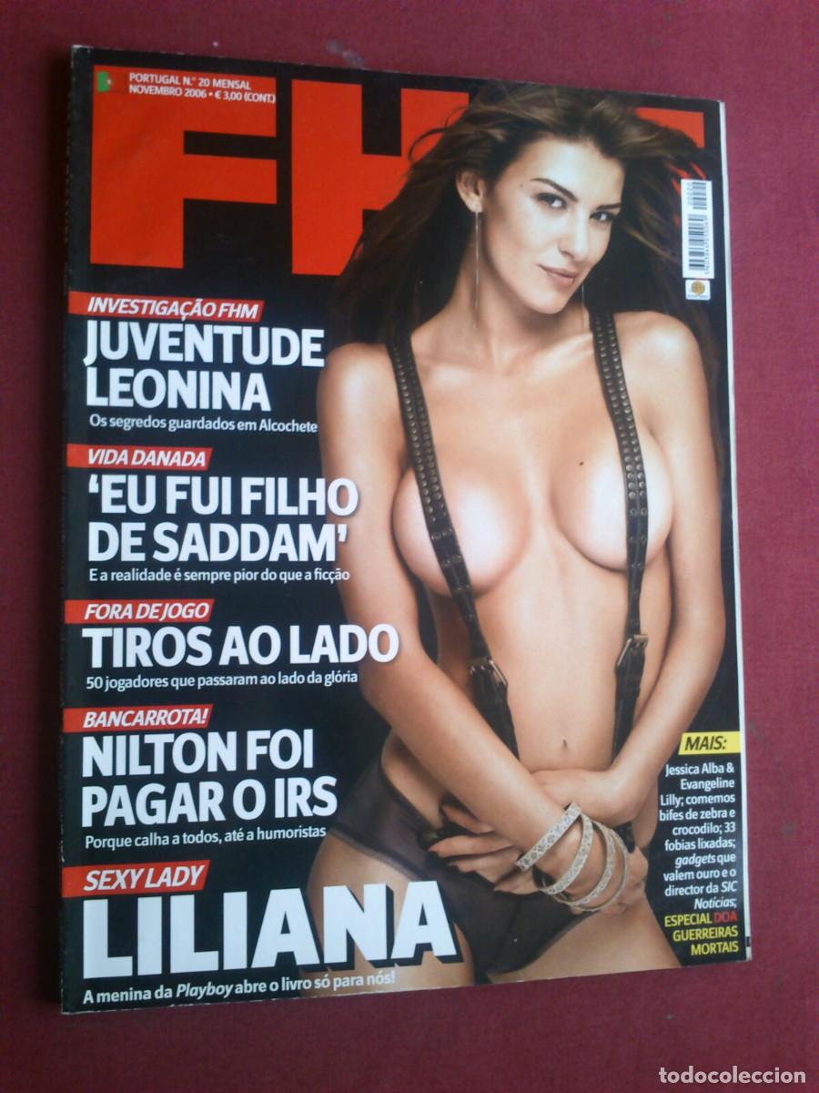 Coleccionismo de Revistas y Peri&oacute;dicos: 2006 FHM Portugal Issue Magazine # 20 Liliana Queiroz On Cover