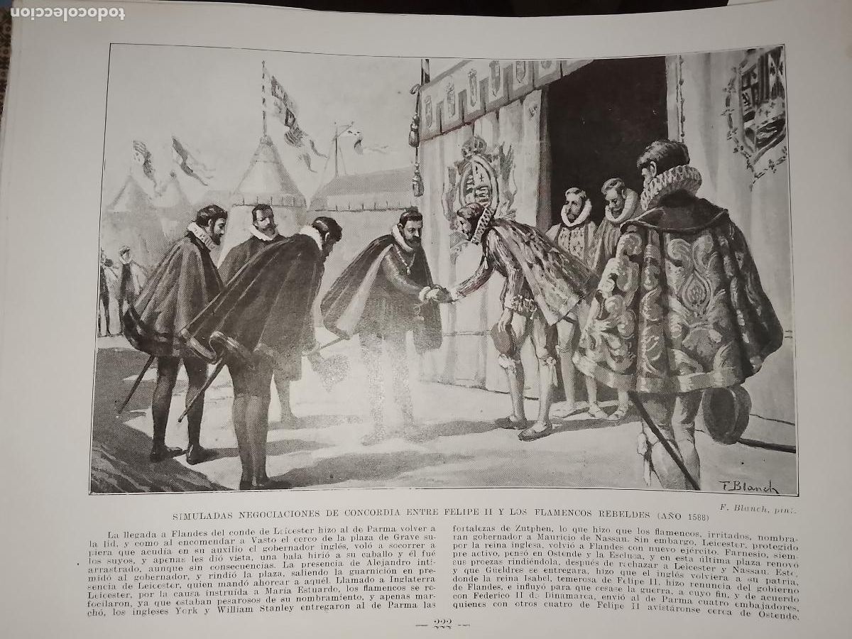 Colecionismo de Revistas e Jornais: hoja libro 1909 - negociaciones de concordia entre felipe 2&ordm; y los flamencos reveldes en a&ntilde;o 1588