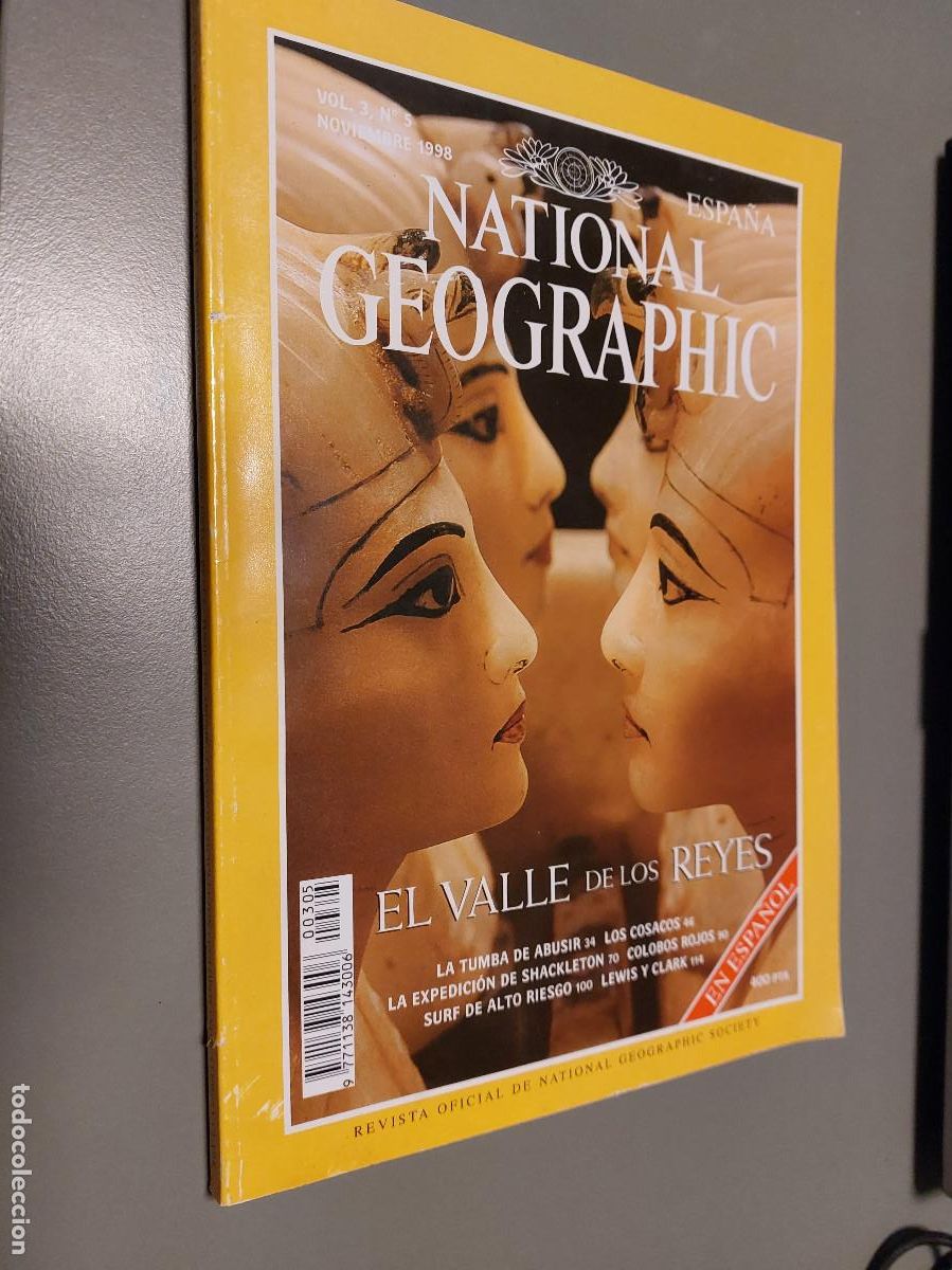 Coleccionismo de revistas y peri&oacute;dicos: 5. VOLUMEN 3. NATIONAL GEOGRAPHIC. REVISTA. R&Uacute;STICA. CON LOMO. BUEN ESTADO. E1 A