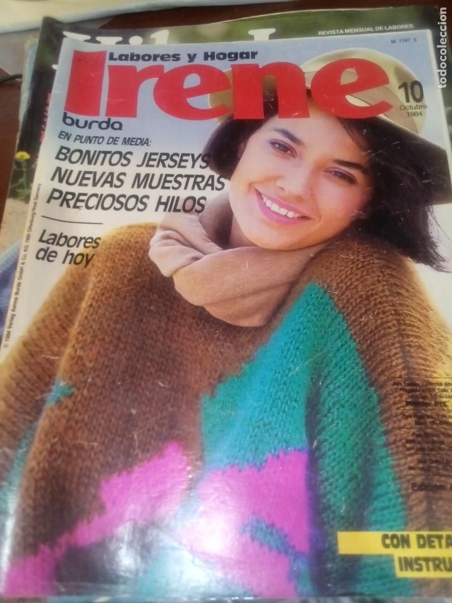 Coleccionismo de Revistas y Peri&oacute;dicos: Labores y Hogar IRENE-N&ordm; 10-OCTUBRE 1984