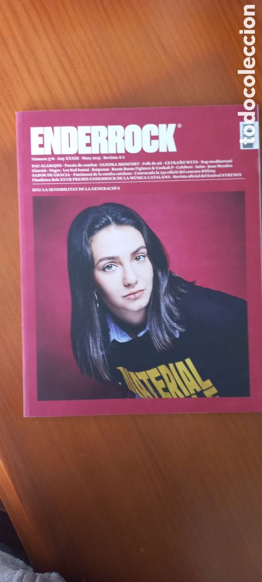 Coleccionismo de Revistas y Peri&oacute;dicos: Enderrock n&uacute;m. 376 Mar&ccedil; 2025 Pau Alabajos, Sandra Monfort, Extra&ntilde;o Weys, Suu