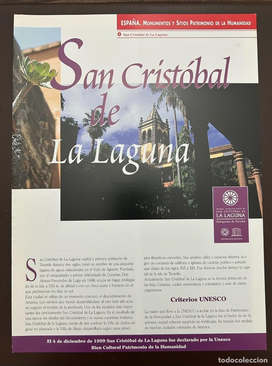 Collection Magazines and Newspapers: SAN CRIST&Oacute;BAL DE LA LAGUNA #5 PATRIMONIO DE LA HUMANIDAD - SUPLEMENTO COLECCIONABLE DE EDITUR 2002