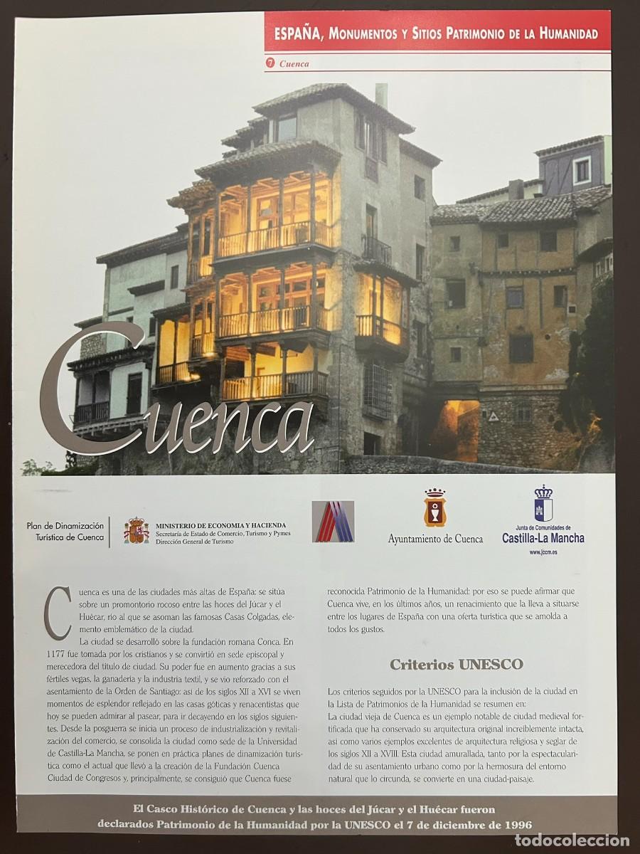 Collection Magazines and Newspapers: CUENCA #7 PATRIMONIO DE LA HUMANIDAD - SUPLEMENTO COLECCIONABLE DE EDITUR 2002