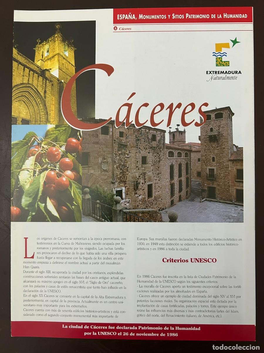 Collection Magazines and Newspapers: C&Aacute;CERES #8 PATRIMONIO DE LA HUMANIDAD - SUPLEMENTO COLECCIONABLE DE EDITUR 2002
