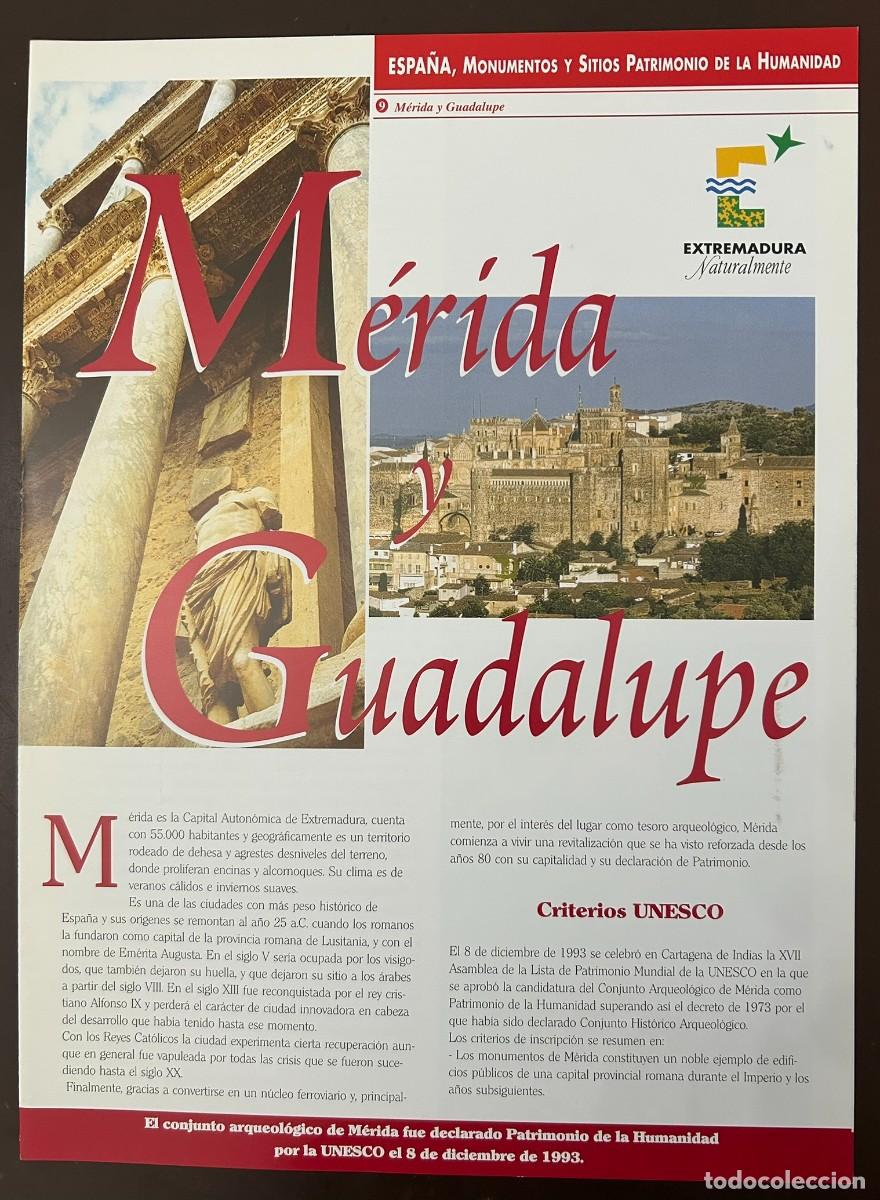 Collection Magazines and Newspapers: M&Eacute;RIDA Y GUADALUPE #9 PATRIMONIO DE LA HUMANIDAD - SUPLEMENTO COLECCIONABLE DE EDITUR 2002