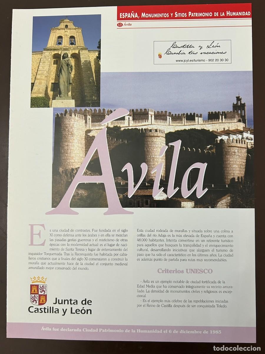 Collezionismo di Riviste e Giornali: &Aacute;VILA #13 PATRIMONIO DE LA HUMANIDAD - SUPLEMENTO COLECCIONABLE DE EDITUR 2002