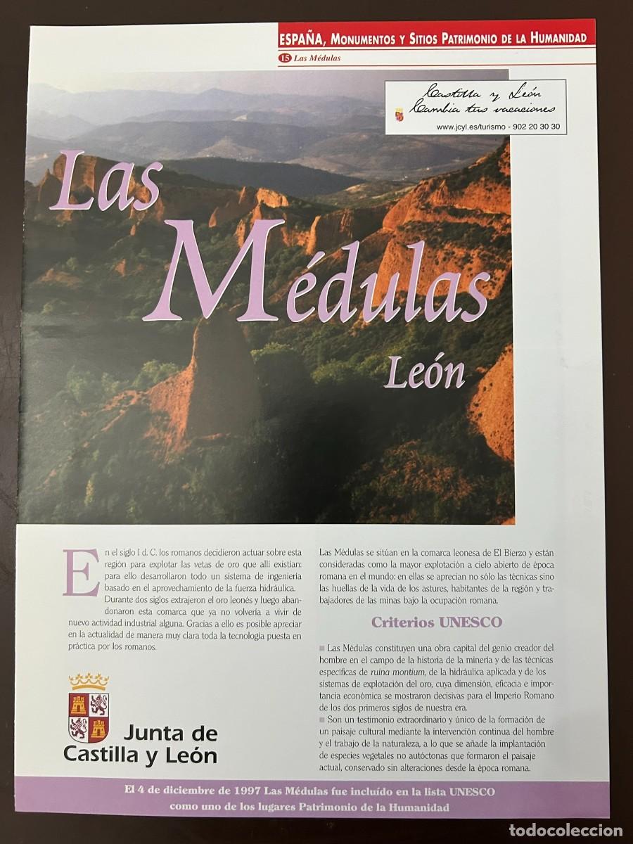 Collection Magazines and Newspapers: LAS M&Eacute;DULAS LE&Oacute;N #15 PATRIMONIO DE LA HUMANIDAD - SUPLEMENTO COLECCIONABLE DE EDITUR 2002