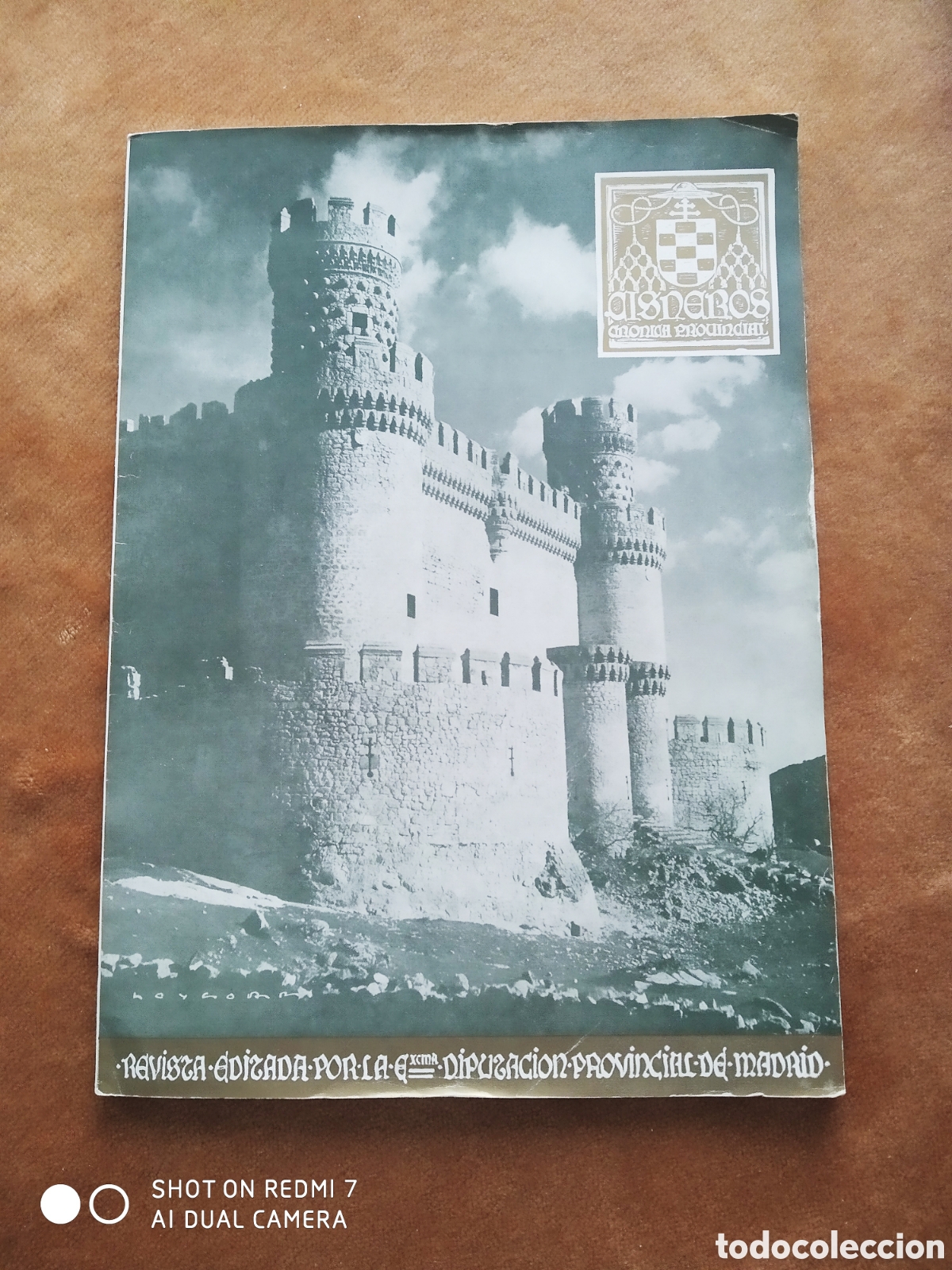Coleccionismo de Revistas y Peri&oacute;dicos: Revista Cisneros a&ntilde;o 1958 diputaci&oacute;n provincial de Madrid