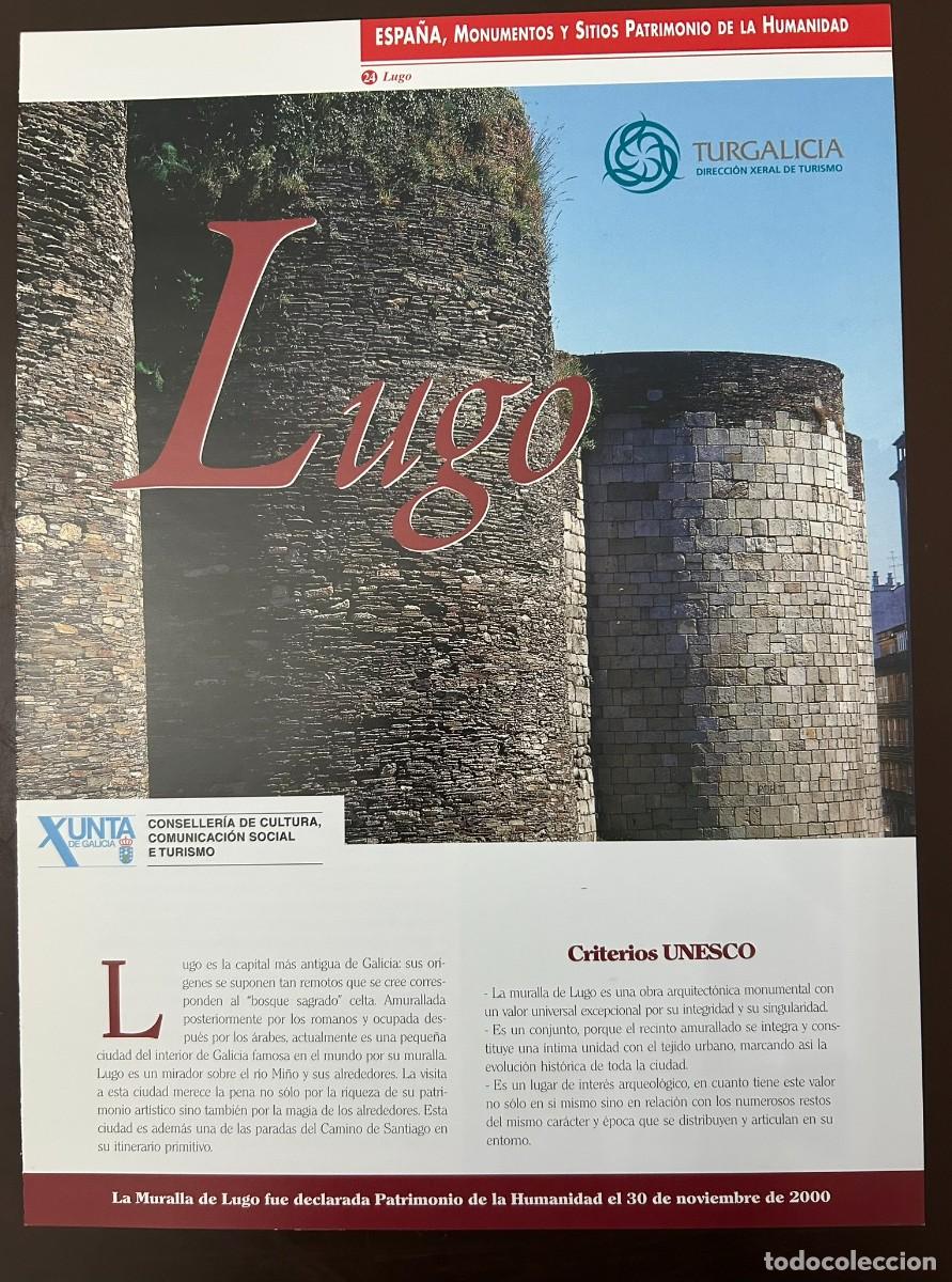 Collection Magazines and Newspapers: MURALLA DE LUGO #24 PATRIMONIO DE LA HUMANIDAD - SUPLEMENTO COLECCIONABLE DE EDITUR 2002