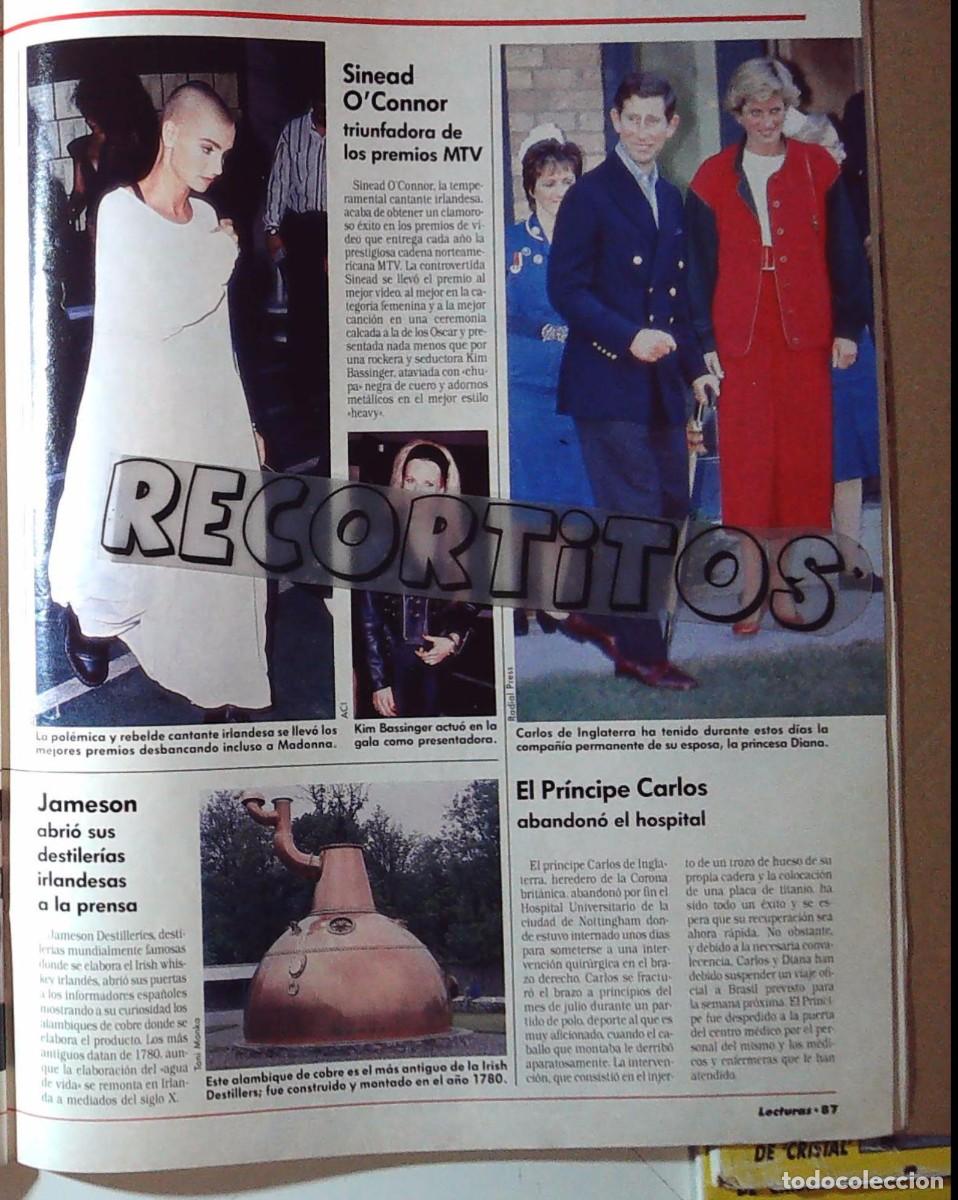 Coleccionismo de Revistas y Peri&oacute;dicos: KIM BASSINGER SINEAD O'CONNOR LADY DI DIANA DE GALES
