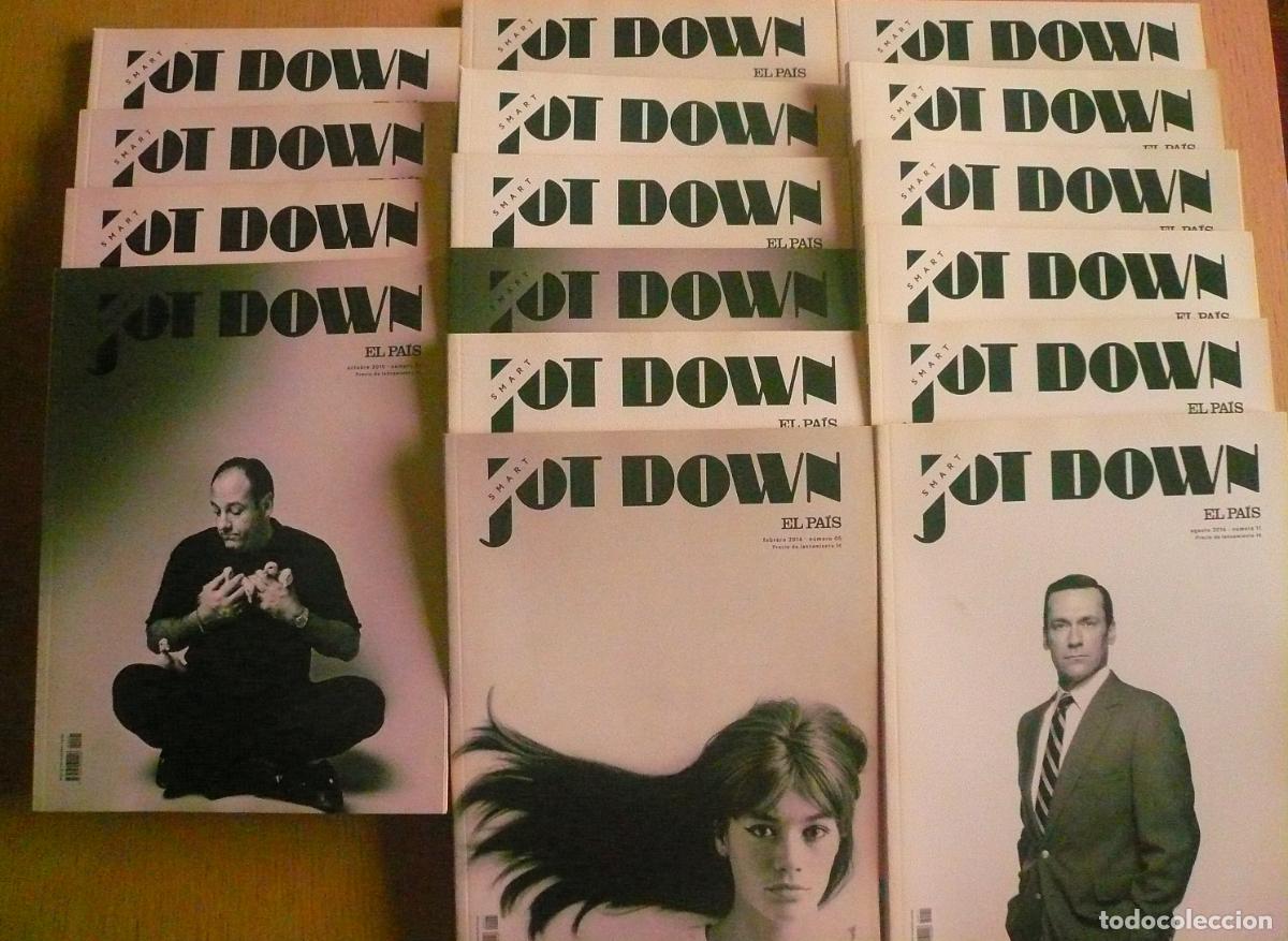 Coleccionismo de Revistas y Peri&oacute;dicos: REVISTA JOT DOWN / NUMEROS 1 AL 15 /(AMBOS INCLUSIVE) ESTADO DE CONSERVACION MUY BUENO