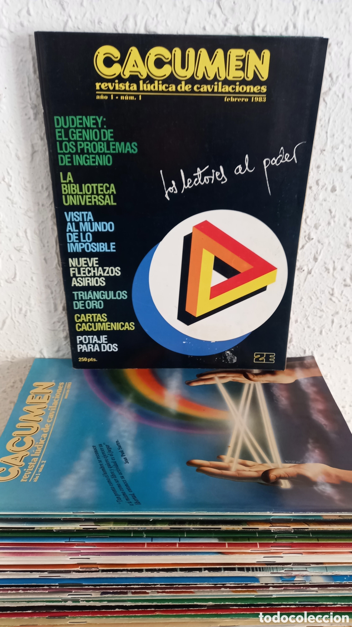 Coleccionismo de Revistas y Peri&oacute;dicos: Revista CACUMEN. Colecci&oacute;n 47 n&uacute;meros. Faltan 14 para completar. Estado casi nuevo