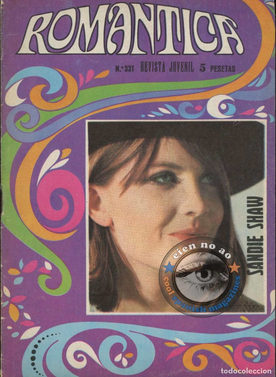 Coleccionismo de Revistas y Peri&oacute;dicos: ROMANTICA 331 1967 Sandie Shaw Almas Humildes: poster central Rolling Stones Bee Gees Pretty Things