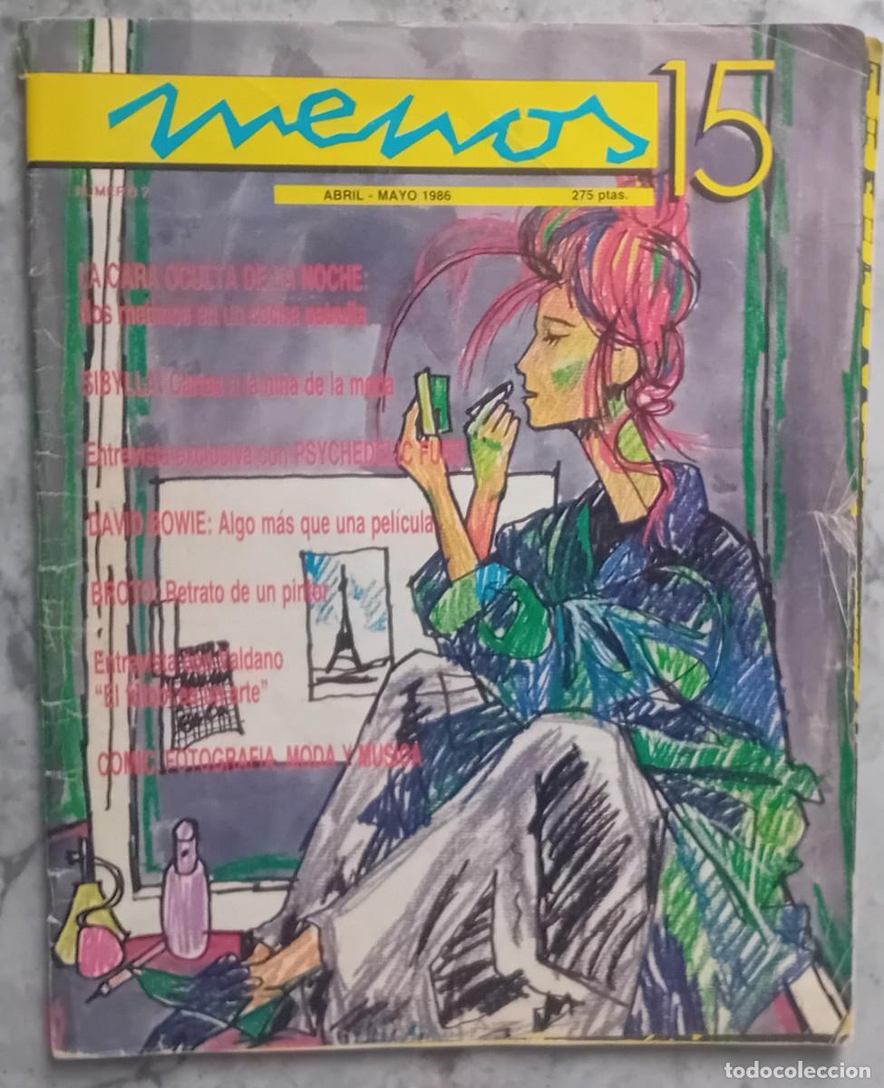 Collezionismo di Riviste e Giornali: MENOS 15. N&Uacute;MERO 7. ABRIL-MAYO 1986