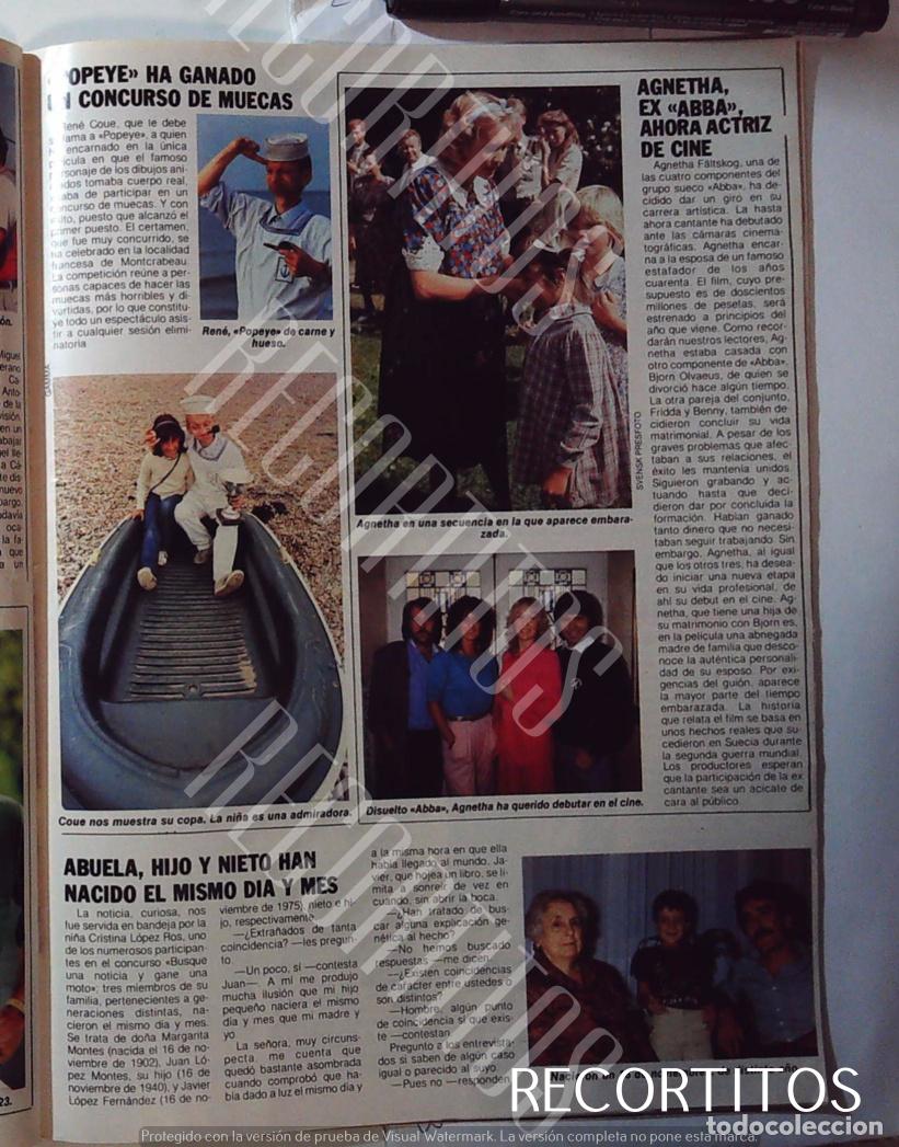 Coleccionismo de Revistas y Peri&oacute;dicos: agnheta abba agneta popeye