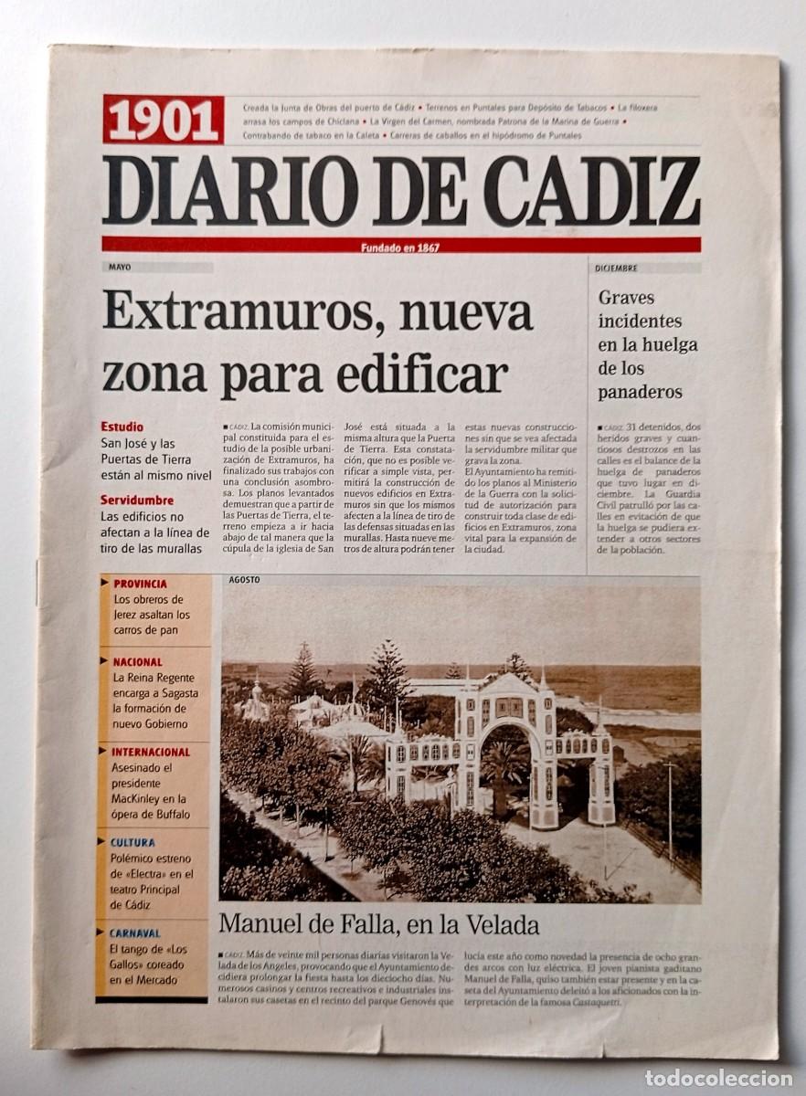 Collection Magazines and Newspapers: FASC&Iacute;CULO DIARIO DE C&Aacute;DIZ (REPRODUCCION) 1901-1903