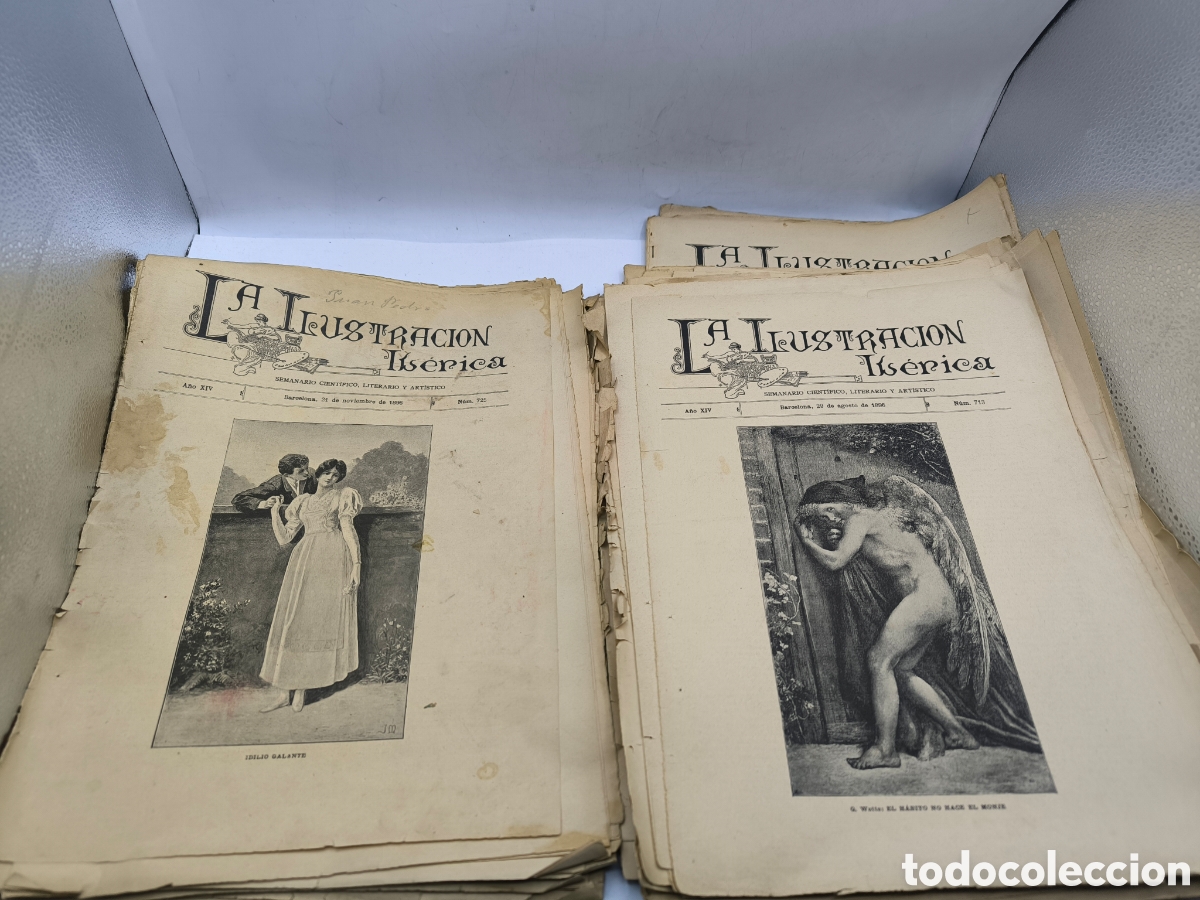 Coleccionismo de Revistas y Peri&oacute;dicos: La Ilustraci&oacute;n Ib&eacute;rica 1896. 31 n&uacute;meros